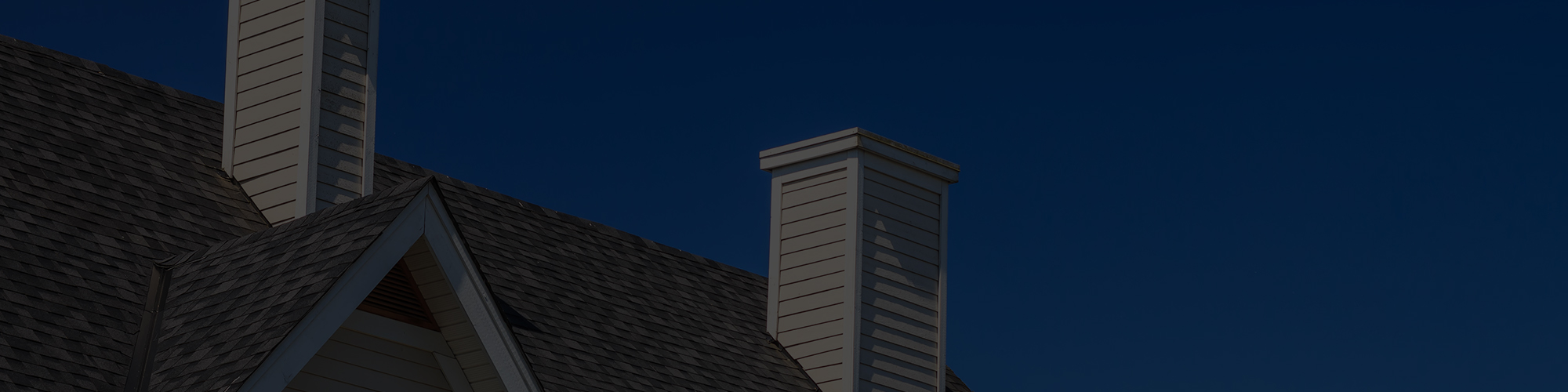 House in Grand Rapids with two chimneys
