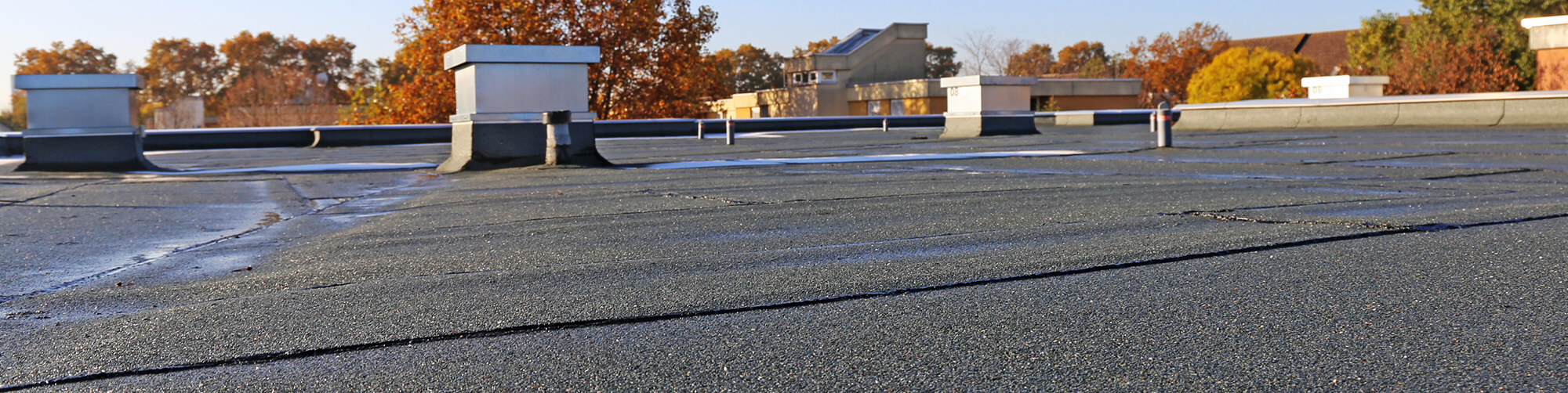 Bitumen roofing from our roofers in Michigan