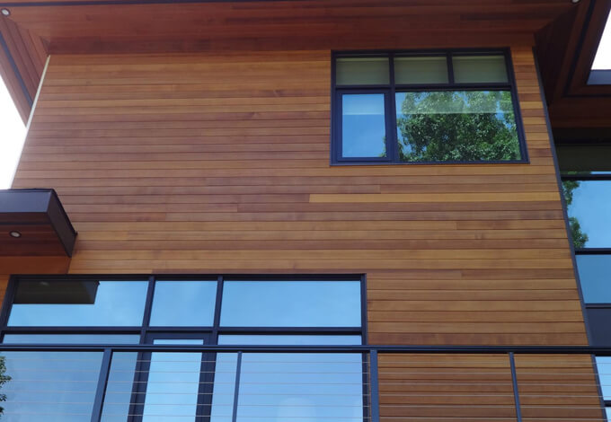 new wood siding installed by our wood siders in grand rapids
