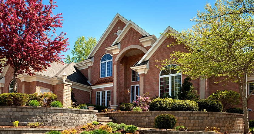 Brick siding from our siding installers in Michigan