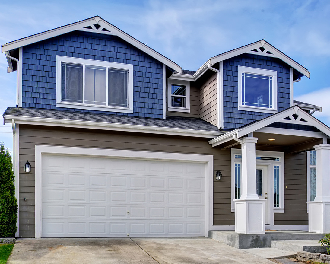 siding installed by our siding contractors in ludington