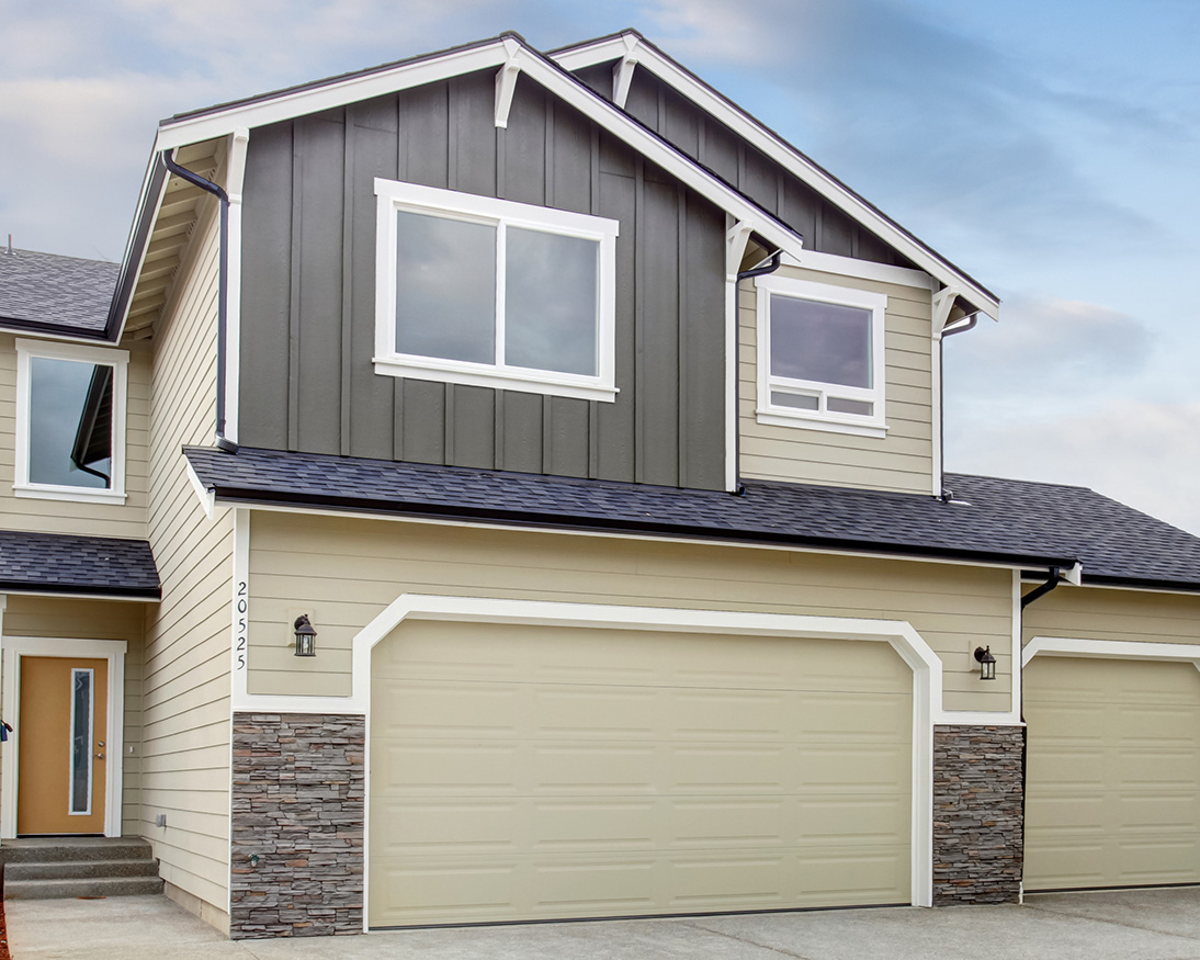 siding installed by our siding contractors in lowell