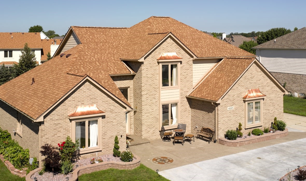 synthetic roofing installed in grand rapids