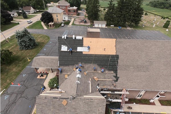 roof replacement for church in michigan
