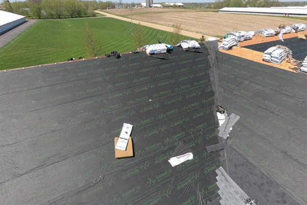 replacing a roof in hudsonville