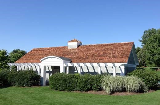 roof replacement on a pool house in michigan