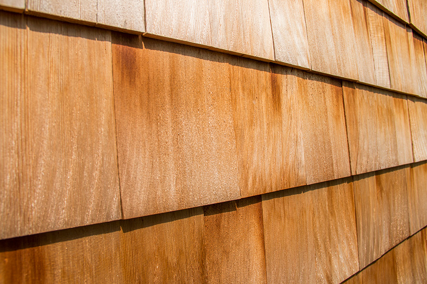 Wood siding for Cadillac homes