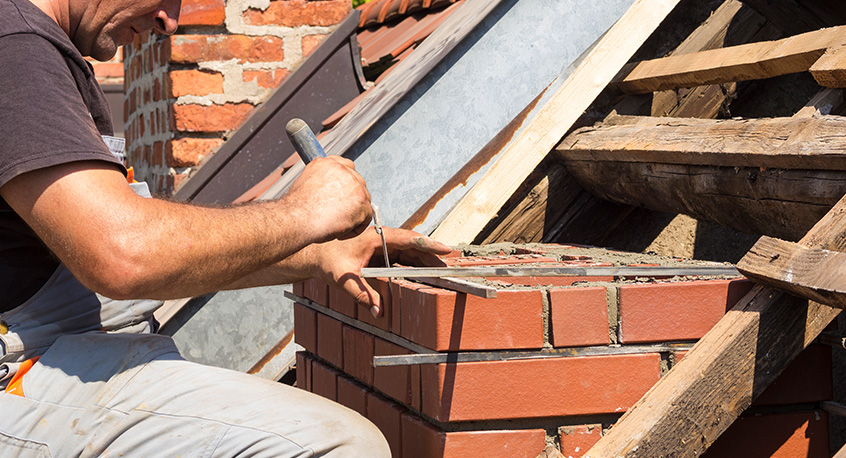 Chimney masonry repair contractor in Grand Rapids