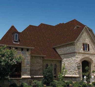 burnt sienna shingles