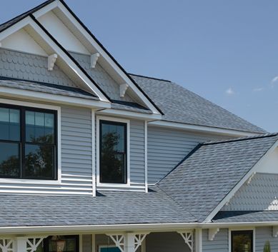 Lakeshore Home with Atlas Coastal Gray Shingles