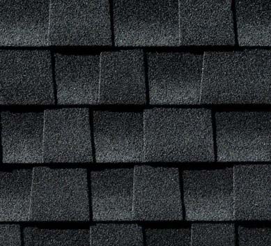 GAF Charcoal Dark Gray Shingles