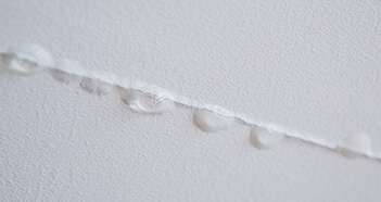 Relieve Trapped Ceiling Water
