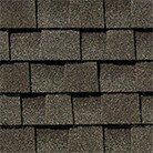 Earthy brown roof shingle