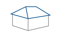 Hip roof cost estimates for Grand Rapids, Grandville, and West Michigan homes