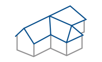 Intersecting overlaid hip roof prices in Michigan