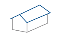 Open gable roof price estimates